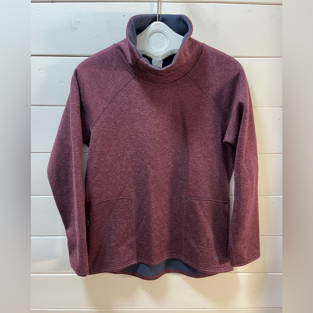ROYAL ROBBINS plum pullover - size M - Picture 2 of 8